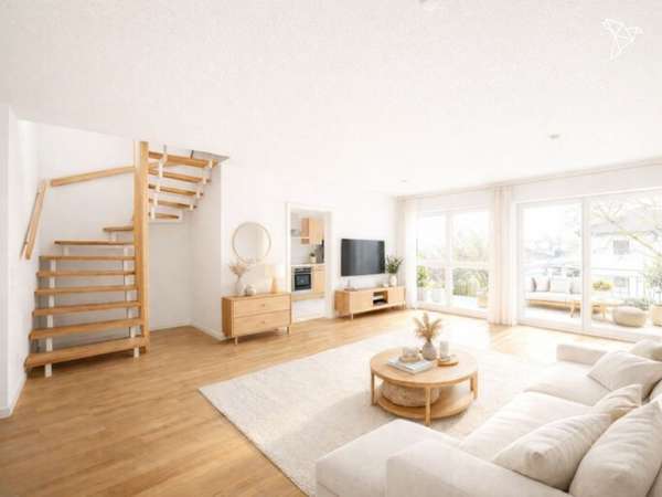 MAISONETTE MIT DACHTERRASSE 🤩 Moderne 3-Zimmer-Wohnung in Mainz-Laubenheim!