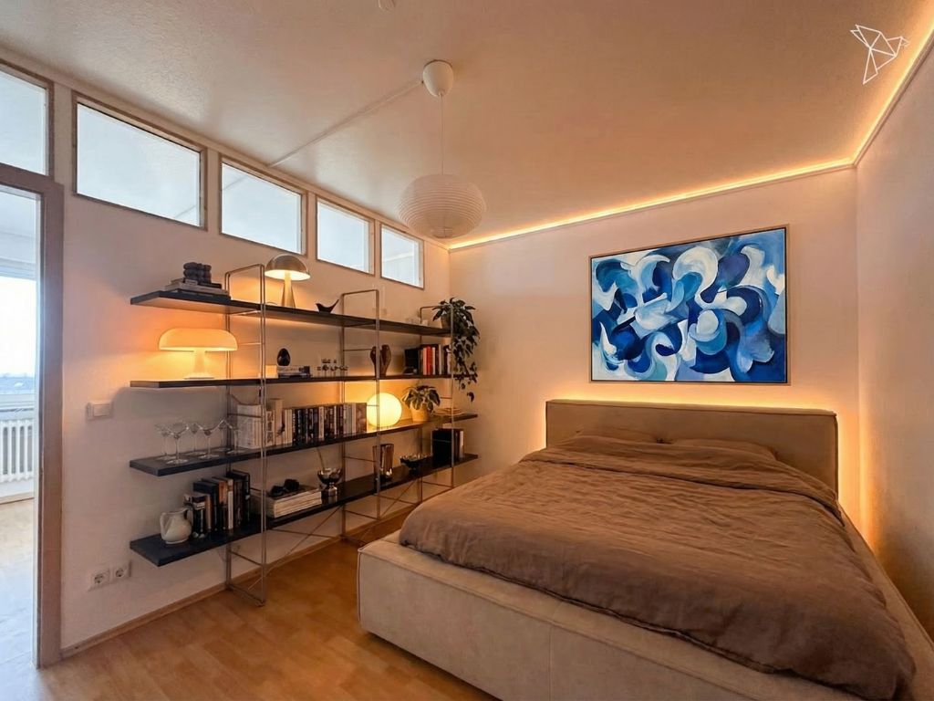 LICHTDURCHFLUTETES WOHNEN MIT A+ EFFIZIENZ 🌿 2-Zimmer-Wohnung mit Balkon im 13. Stock in Hanau!