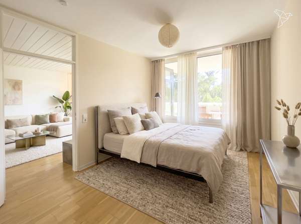 MODERNISIERT & GEPFLEGT 🔑 Vermietete 2-Zimmer-Wohnung mit Aufzug und Balkon in Wiesbaden!