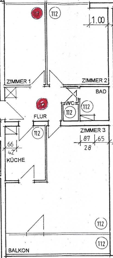 SKYLINE-BLICK INKLUSIVE 🤩 Gepflegte 3-Zimmer-Wohnung in gefragter Lage von Offenbach am Main!
