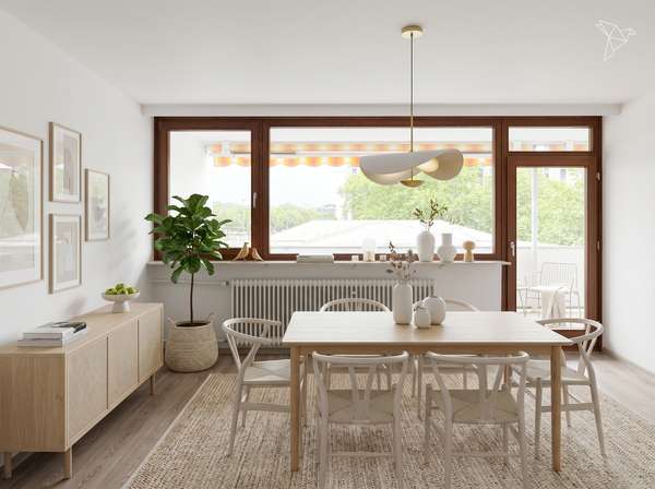 GROßZÜGIGER WOHNKOMFORT ✨ Vermietete 4-Zimmer-Wohnung mit Süd- & Westbalkon in Heidelberg!