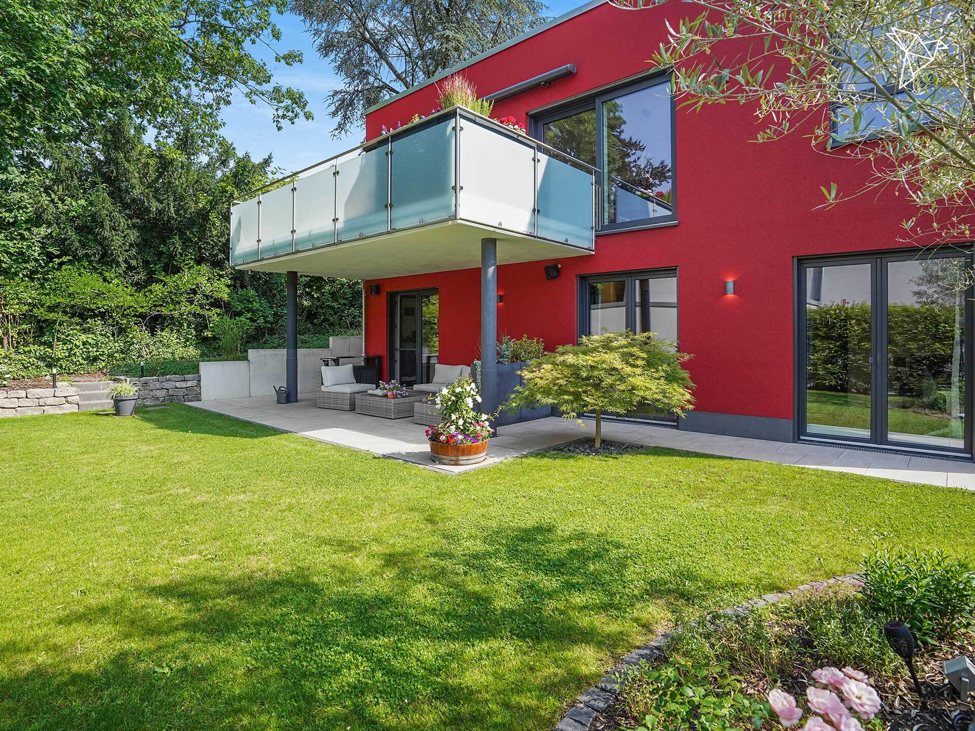 WOHNEN OHNE KOMPROMISSE 🌟 Modernes Einfamilienhaus mit Sauna und Garten in Hattersheim!