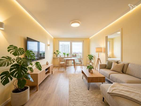 HELL & FREUNDLICH ☀️ Charmante 2-Zimmer-Wohnung mit Balkon & Einbauküche in Frankfurt!