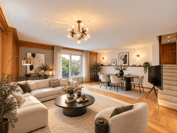 Exklusives Penthouse mit Weitblick und großzügiger Rundumterrasse in Wiesbadener Top-Lage!