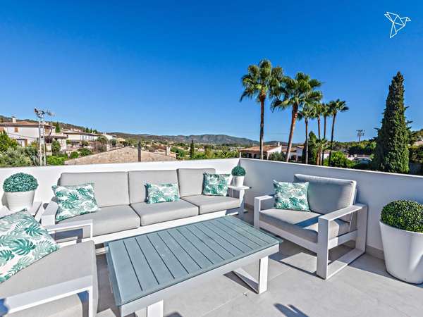 LUXUS UND NATUR IM EINKLANG 🌴 Moderne Traumvilla mit Outdoorküche und Pool in Es Capdellà Mallorca!