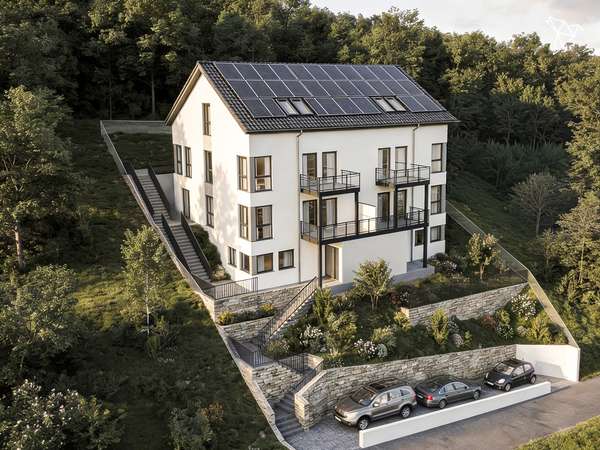 TRAUMLAGE MIT TAUNUSIDYLLE 🏡 Neubau-Doppelhaushälfte am Waldrand von Eppstein!