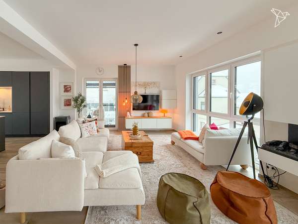 PENTHOUSE MIT MAINBLICK 😍 Traumhafte 5,5 Zimmer mit großer Terrasse in Erlenbach am Main!