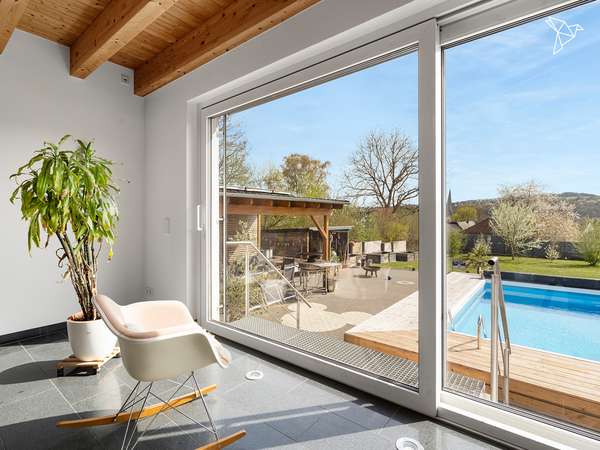 WUNSCHLOS GLÜCKLICH 🤩 Exklusives Traumhaus mit Sauna, Pool & großem Garten in Aßlar!