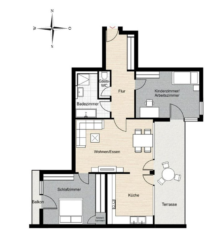 FRANKFURTER HAFEN ⚓ Luxuriöse 3-Zimmer-Wohnung mit grandiosem Ausblick auf den Main!