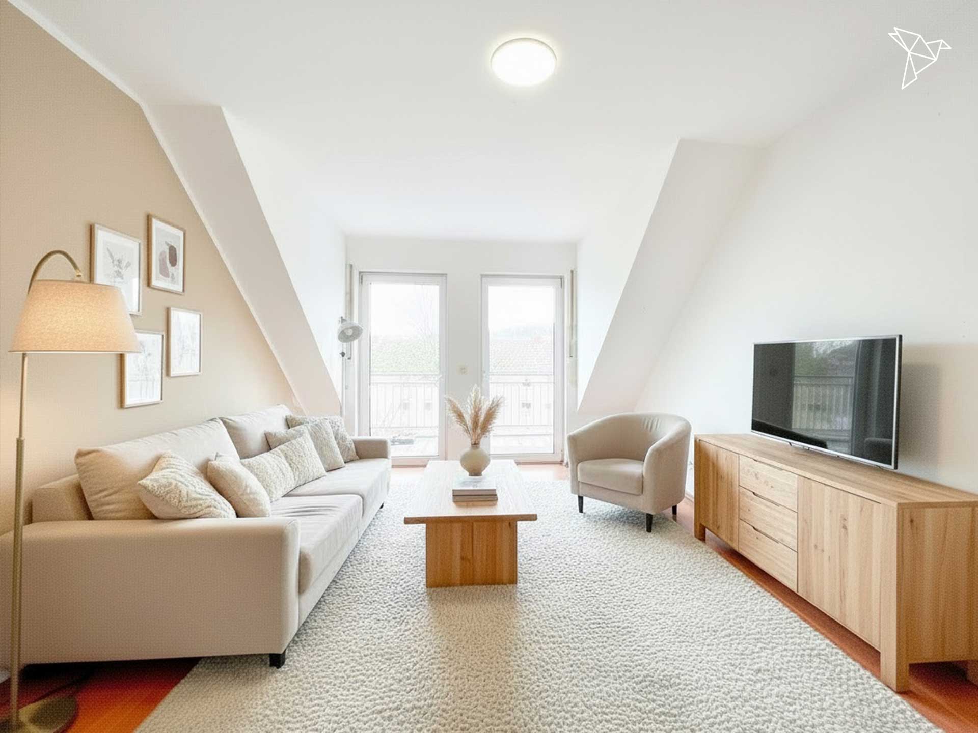 KAPITALANLAGE MIT BLICK 🌅 Vermietete Dachgeschosswohnung mit Balkon in Koblenz!