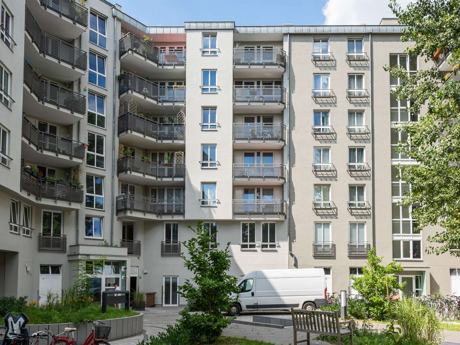 Hausansicht Innenhof | Boxhagener Straße