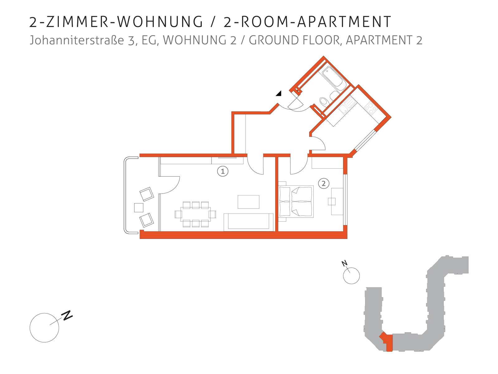 Grundriss 2 | Johanniterstraße