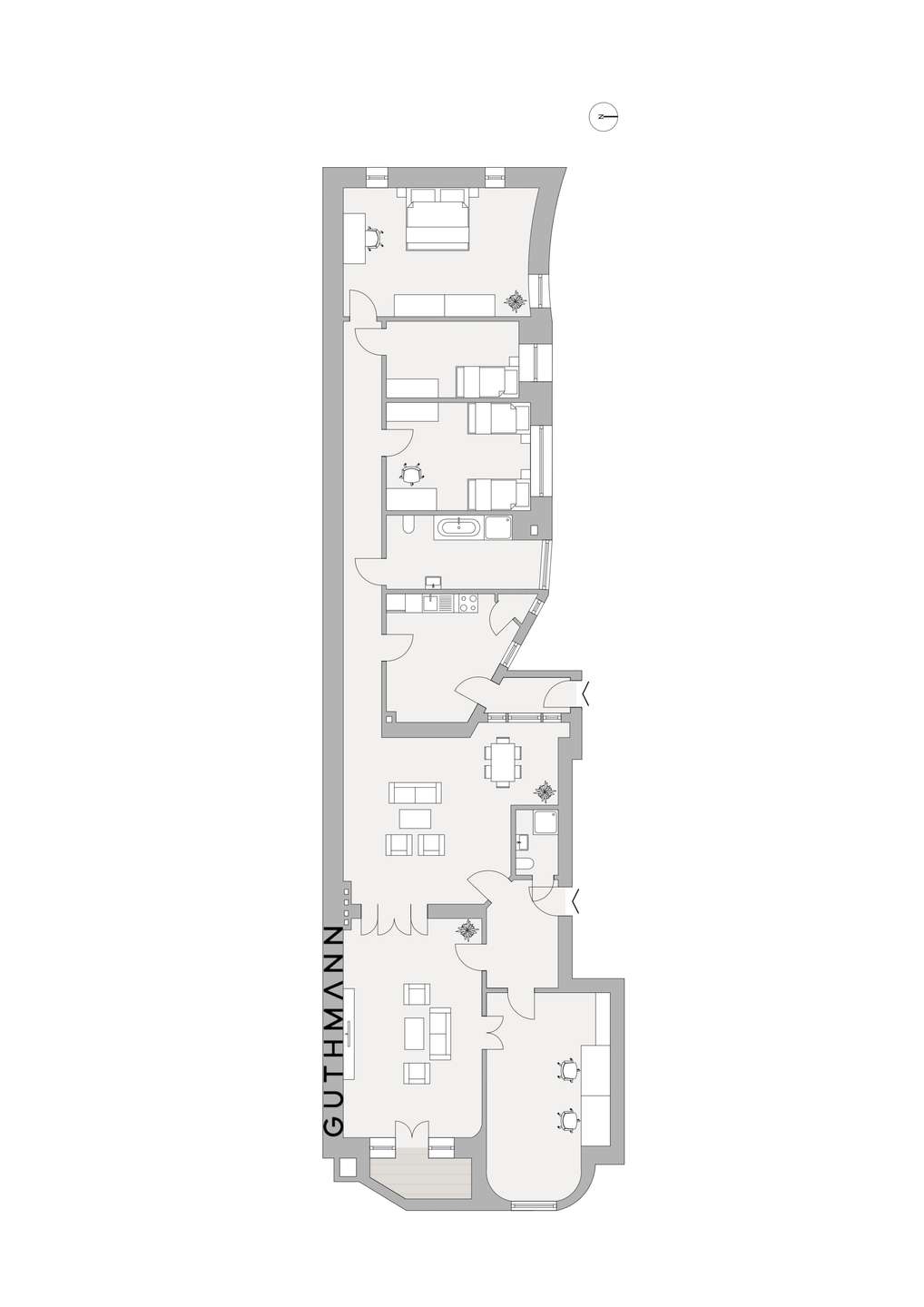 Grundriss_WE18 | Prinzregentenstraße