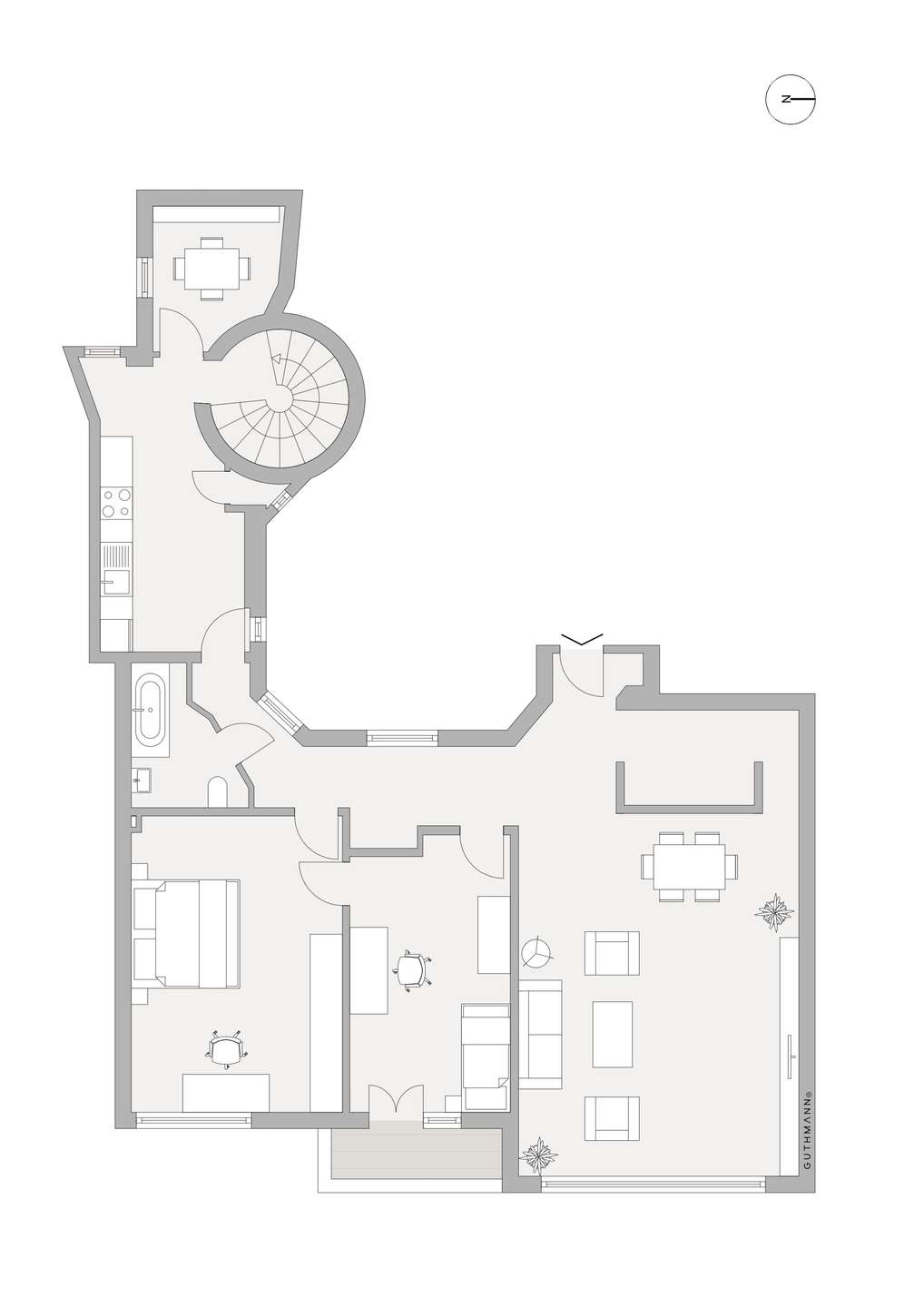 Grundriss | Güntzelstraße