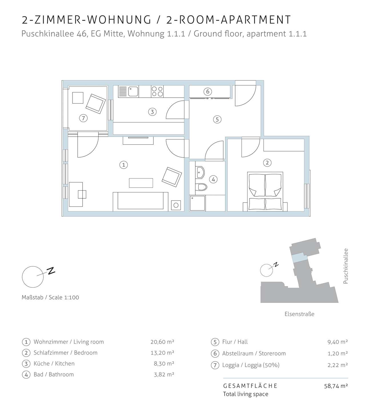 Investment Puschkinallee 46 | Puschkinallee