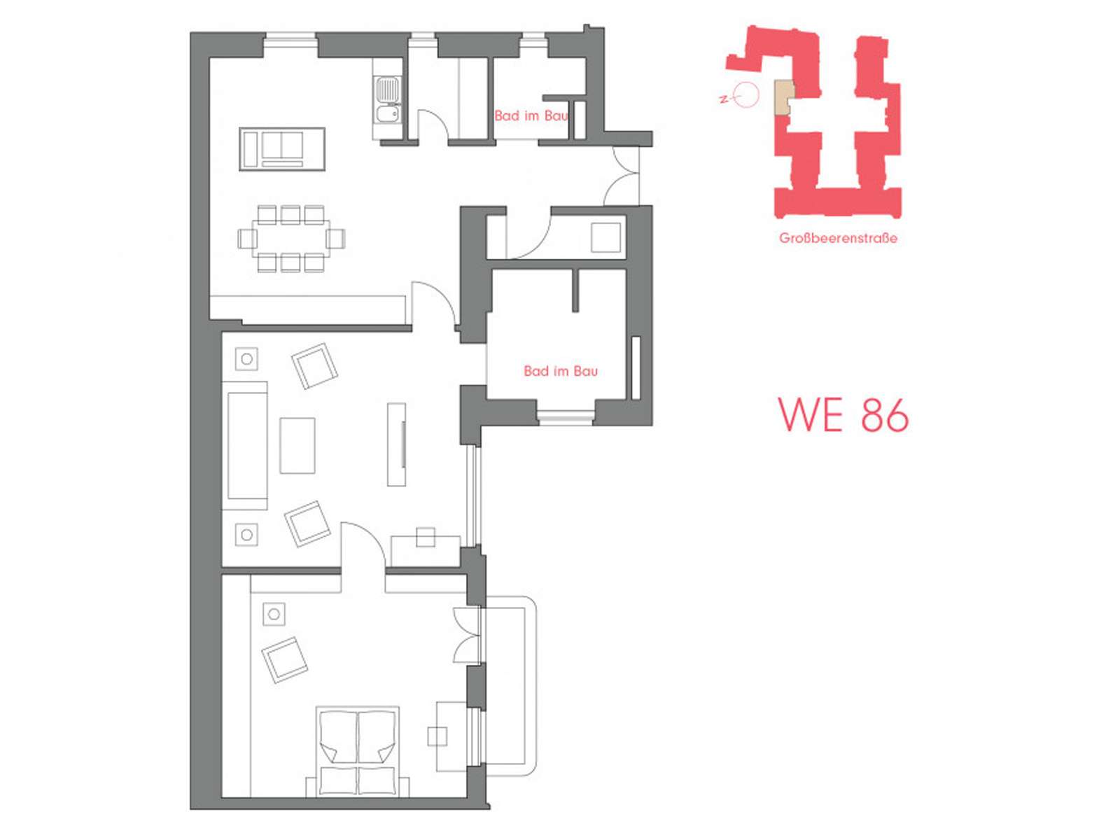 Floor plan | Großbeerenstraße