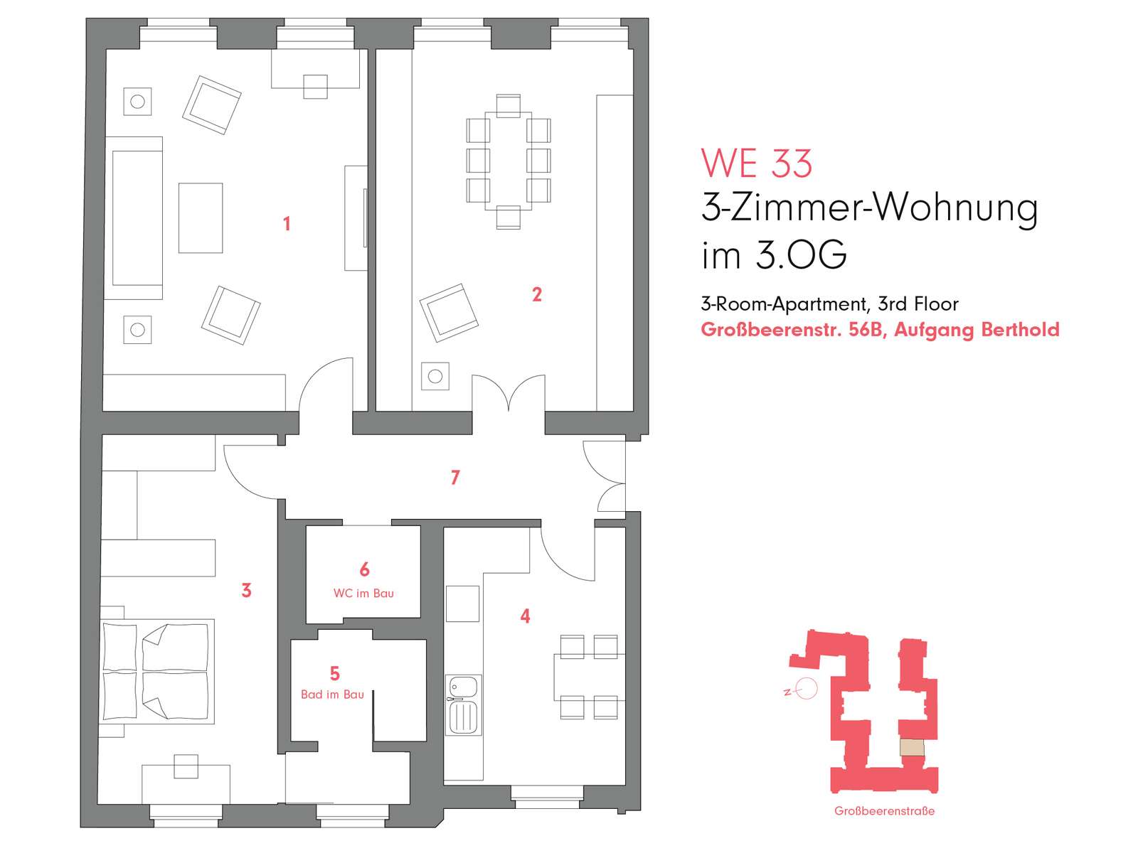 Floor plan | Großbeerenstraße