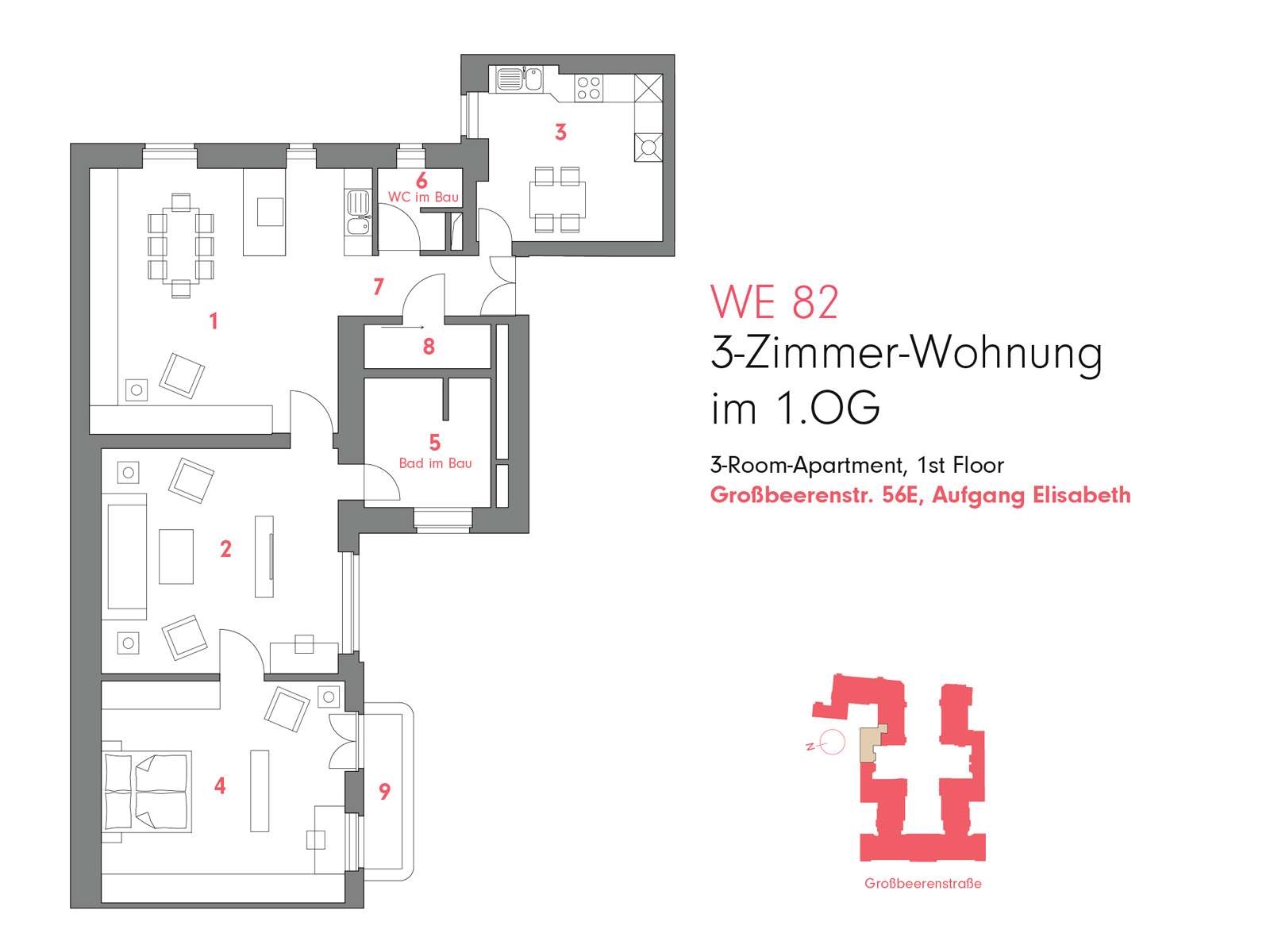 Floor plan | Großbeerenstraße
