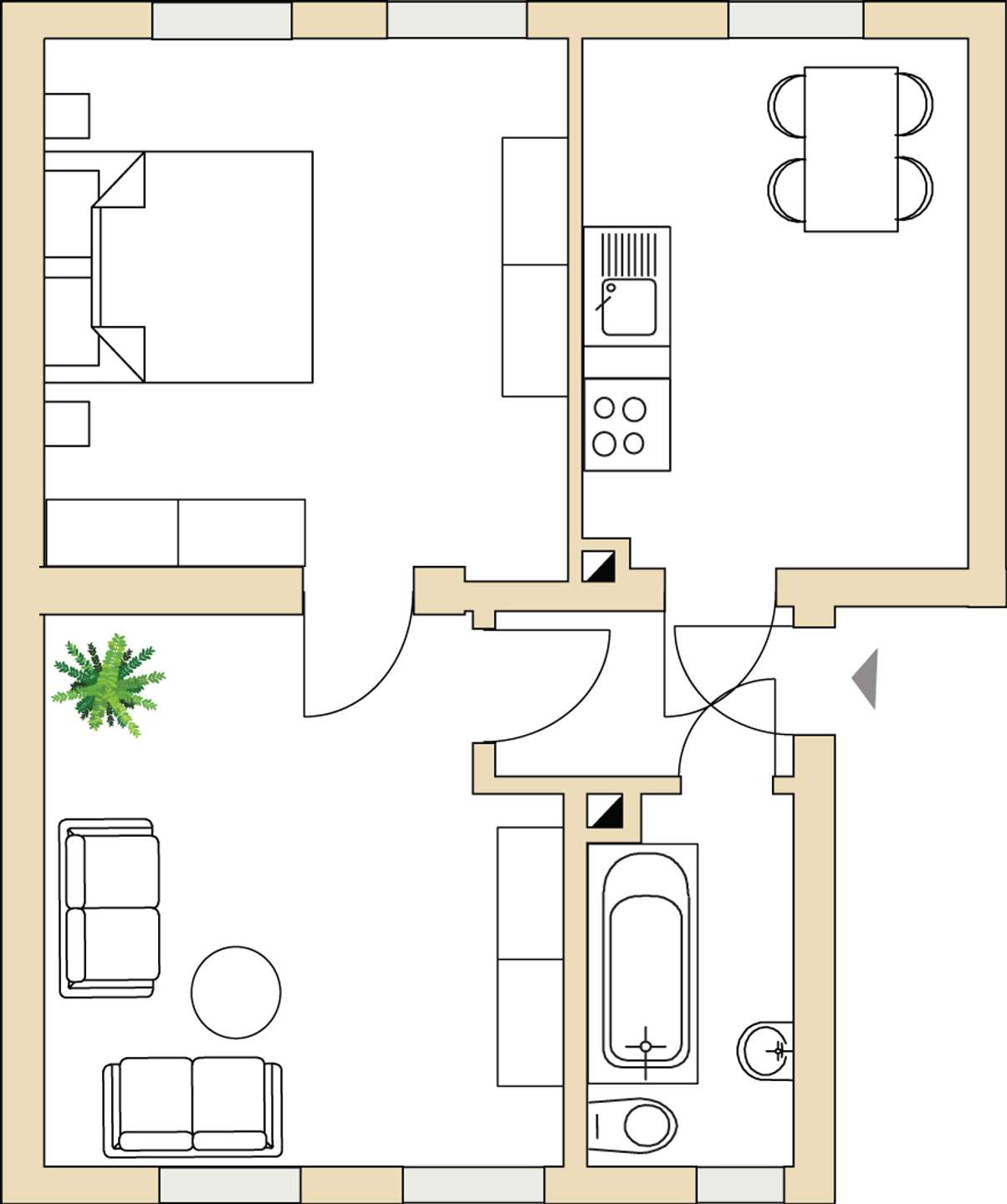Grundriss 68 | Mozartstraße