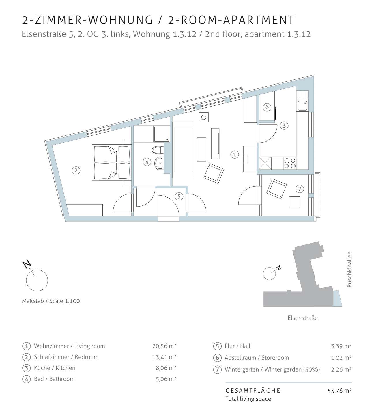 Eigentumswohnung+Berlin+Treptow+Elsenstrasse+5+Grundriss+1.3.12 | Elsenstraße