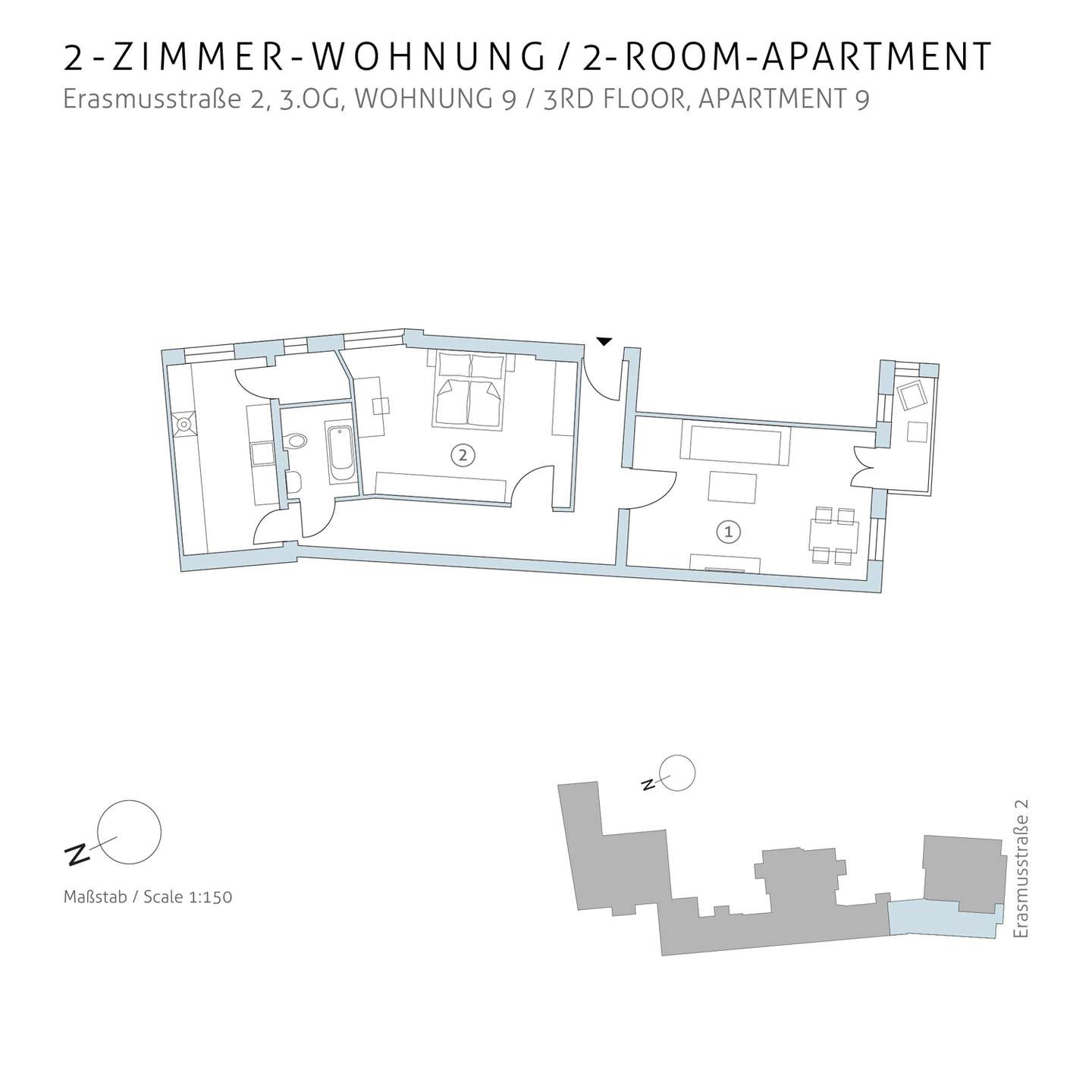 Floorplan unit 09 | Erasmusstraße