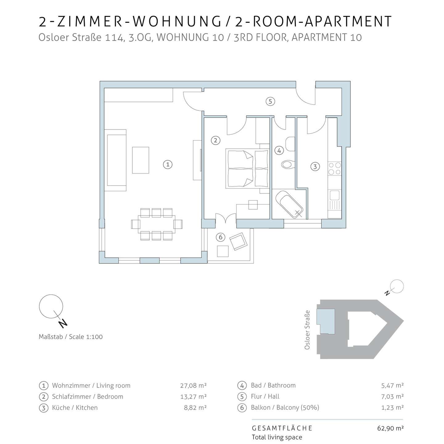 Grundriss 10 | Osloer Straße