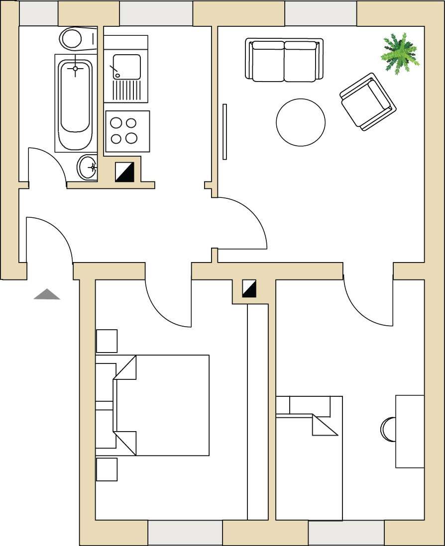 Grundriss 10_K | Karl-Liebknecht-Straße