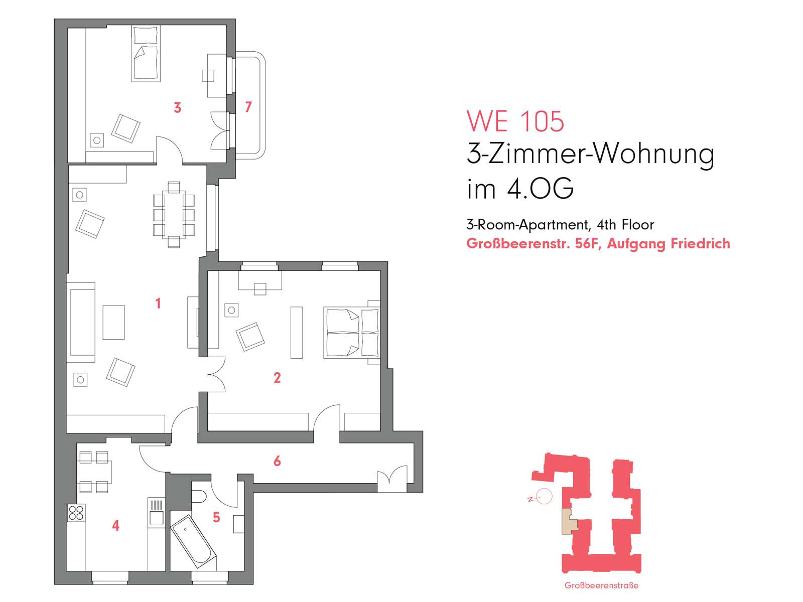 Floor plan | Großbeerenstraße