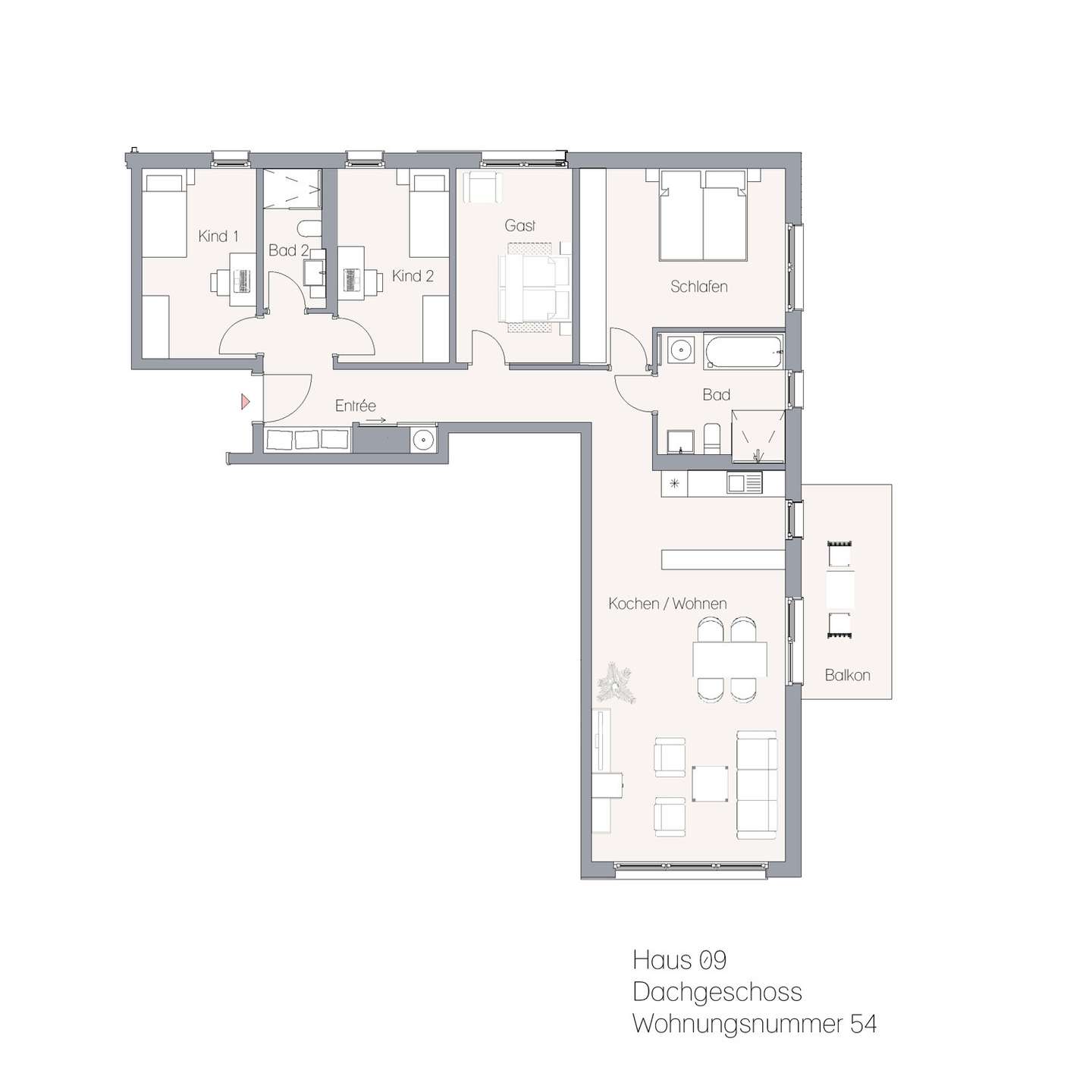 Haus 09 DG WE54 | Hauptstraße