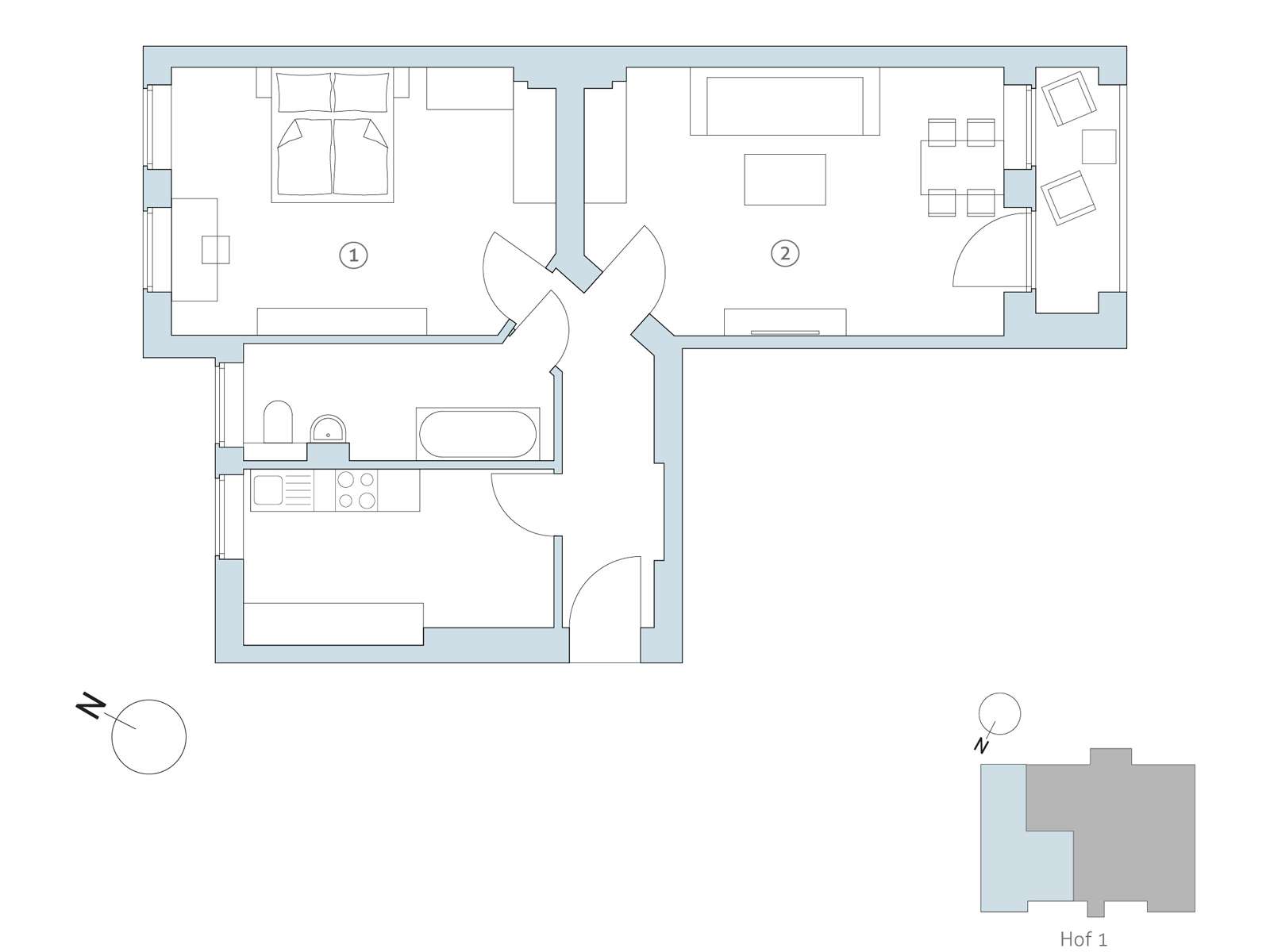 Floorplan no 19 | Binzstraße