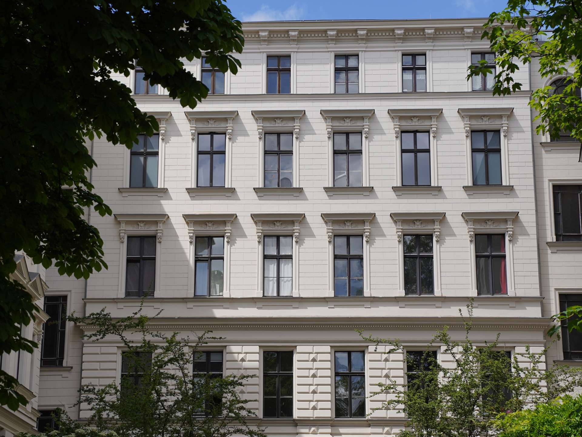 Altbau Fassade | Großbeerenstraße