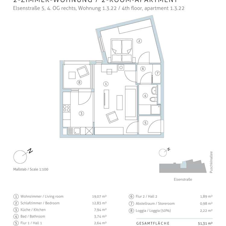 Gut investieren statt Minus-Zinsen Elsenstraße: Vermietete ETWs aus IBB-Förder-Projekt