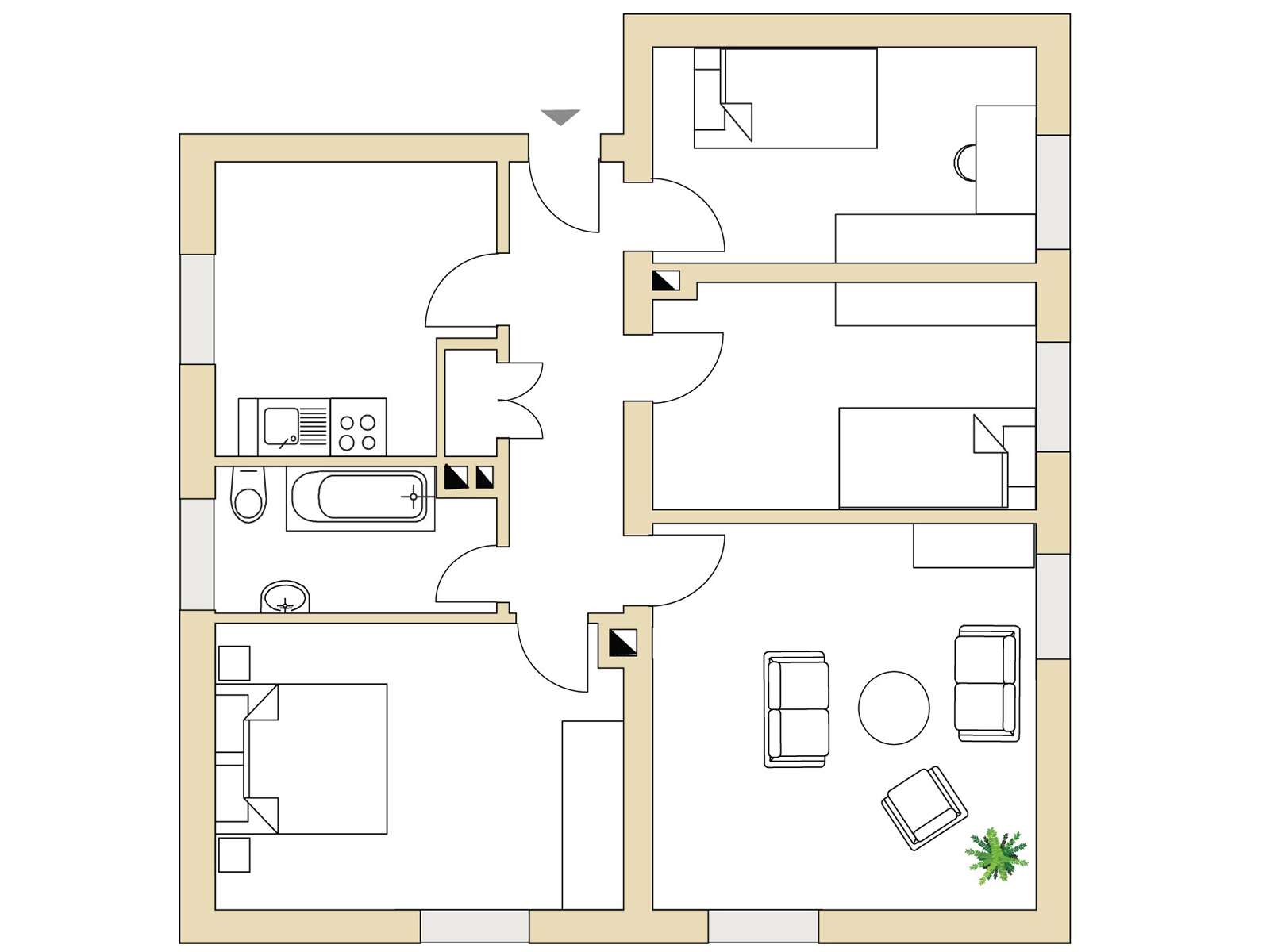 Grundriss 77_K-Bartelmann-Straße 48 | Karl-Bartelmann-Straße