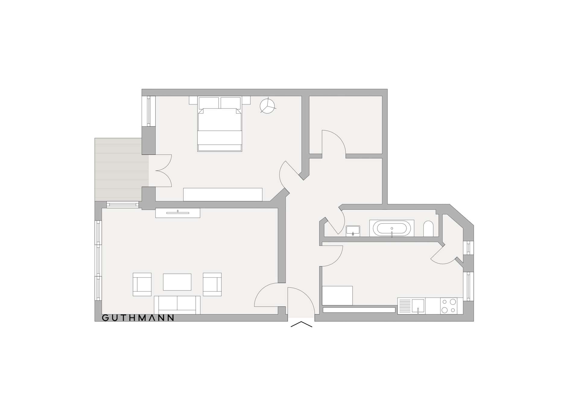 Floor plan | Karl-Kunger-Straße