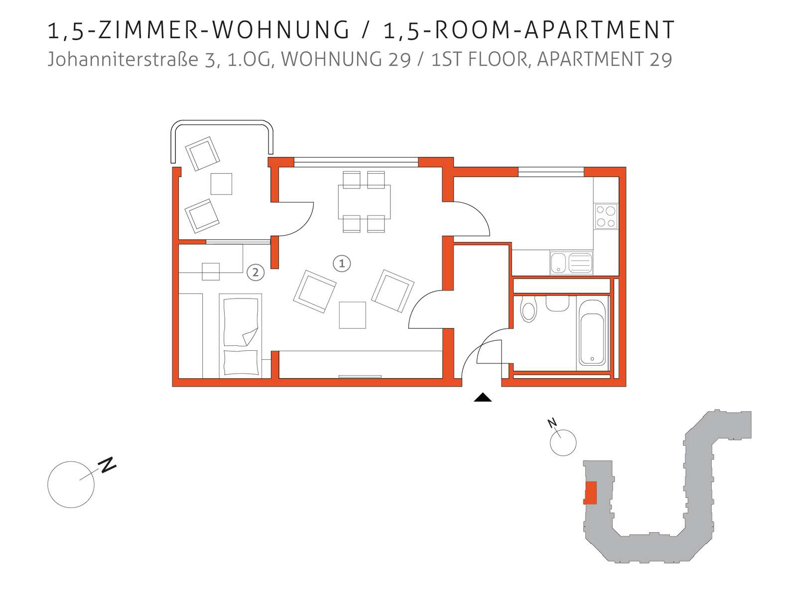 Grundriss 29 | Johanniterstraße
