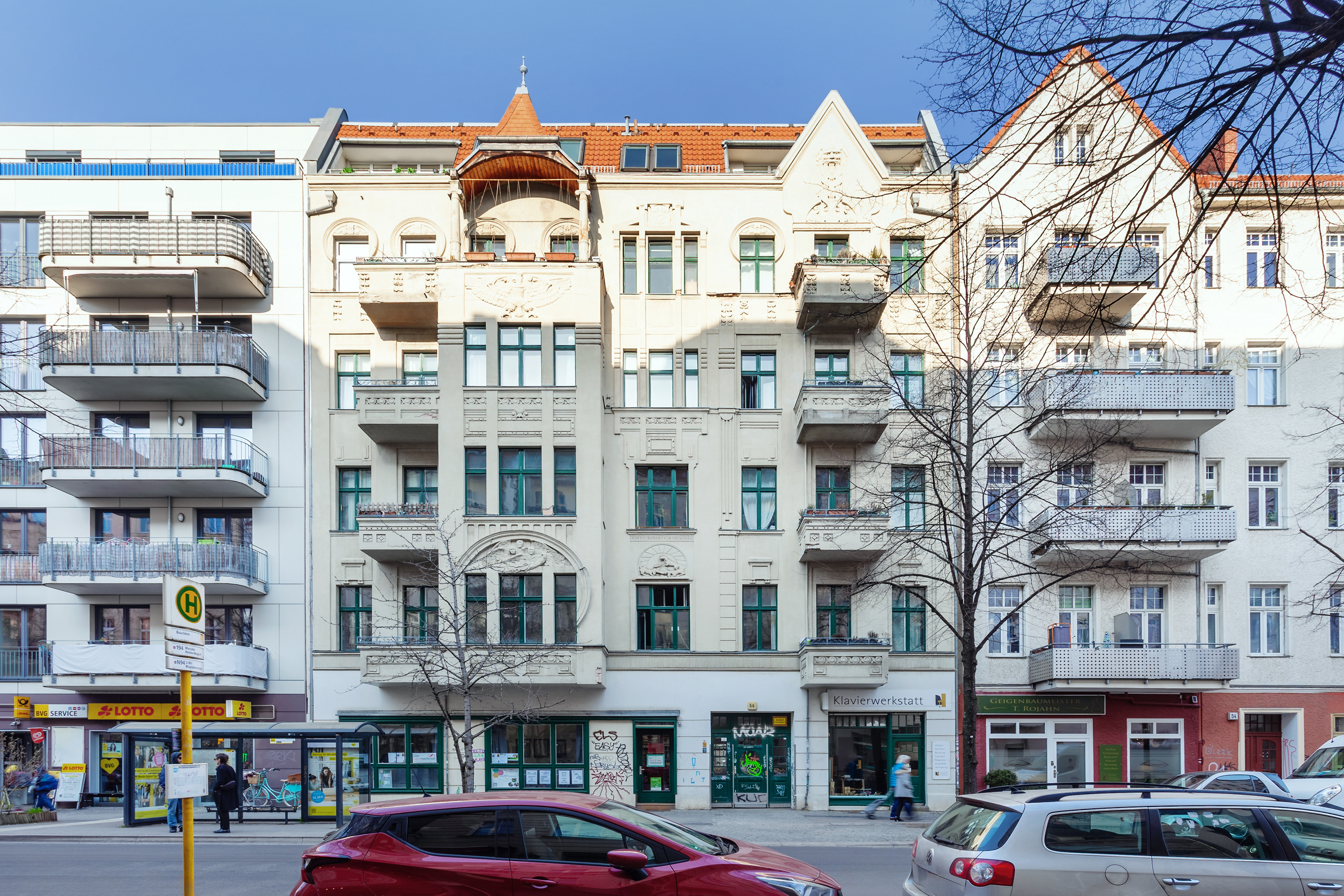 Classic period building between Kreuzberg, Neukölln and Treptow