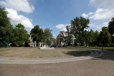 Blick über den Platz | Mariannenplatz