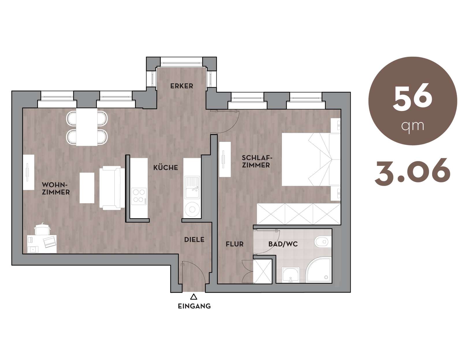 Grundriss 306 | Dorotheenstraße