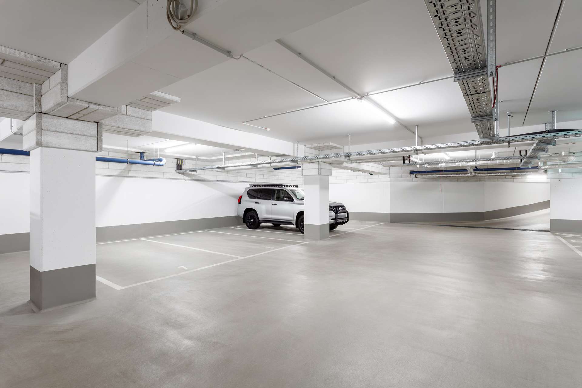 Underground parking garage | Handjerystraße