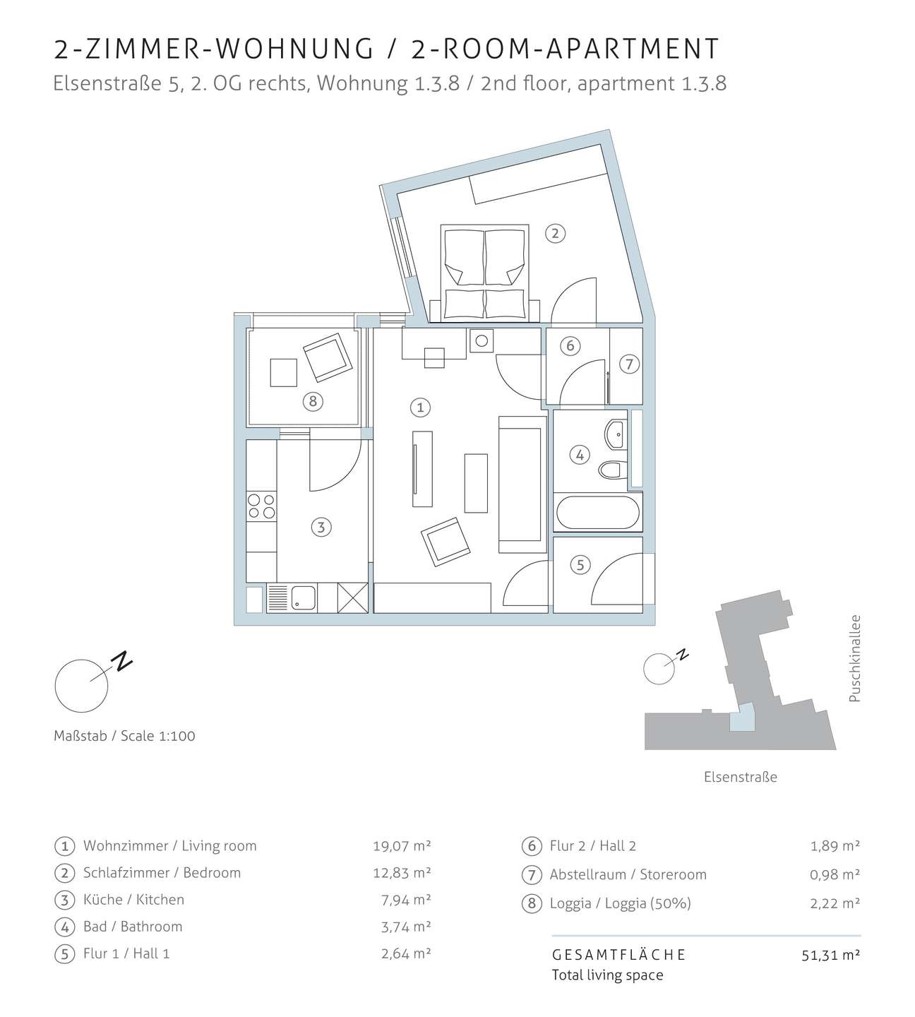 Eigentumswohnung+Berlin+Treptow+Elsenstrasse+5+Grundriss+1.3.8 | Elsenstraße