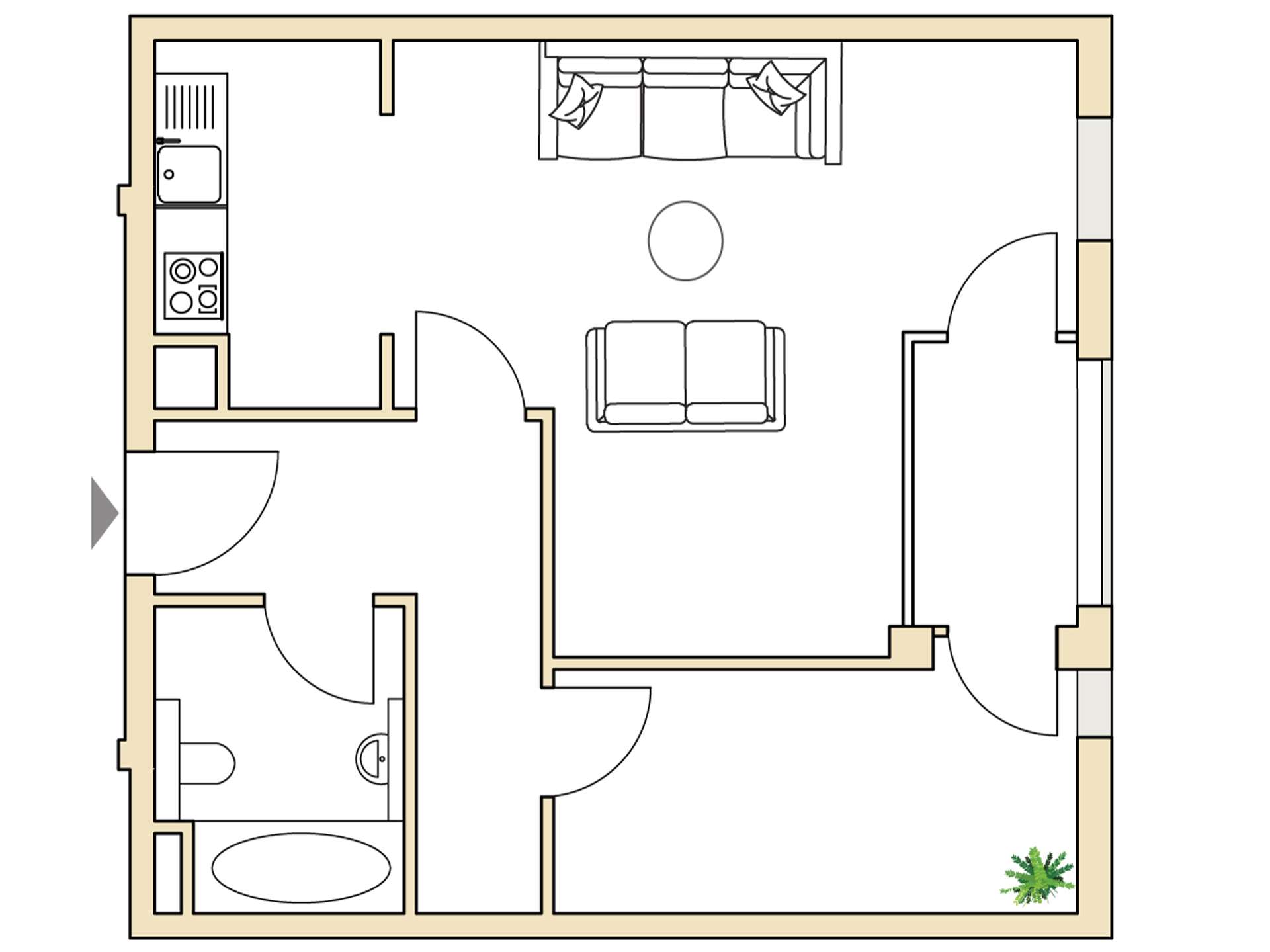 Grundriss Lückstraße Typ 5 | Lückstraße