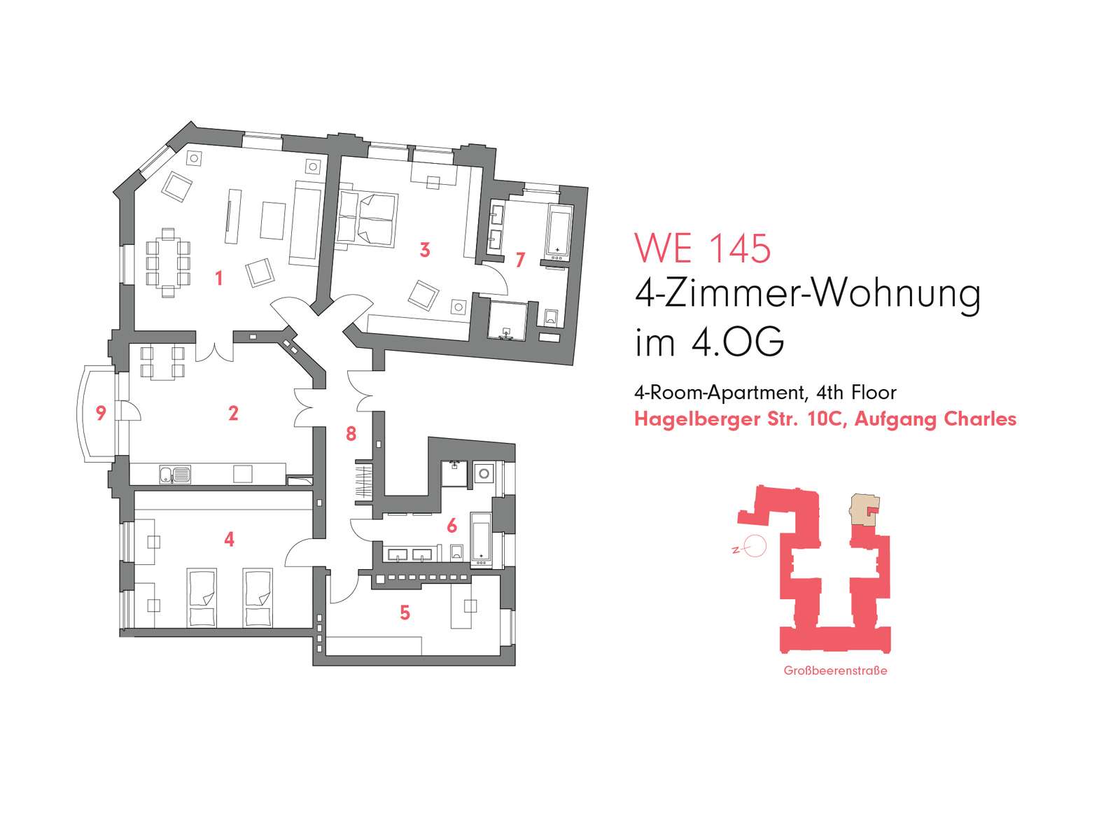 Floor plan | Hagelberger Str.
