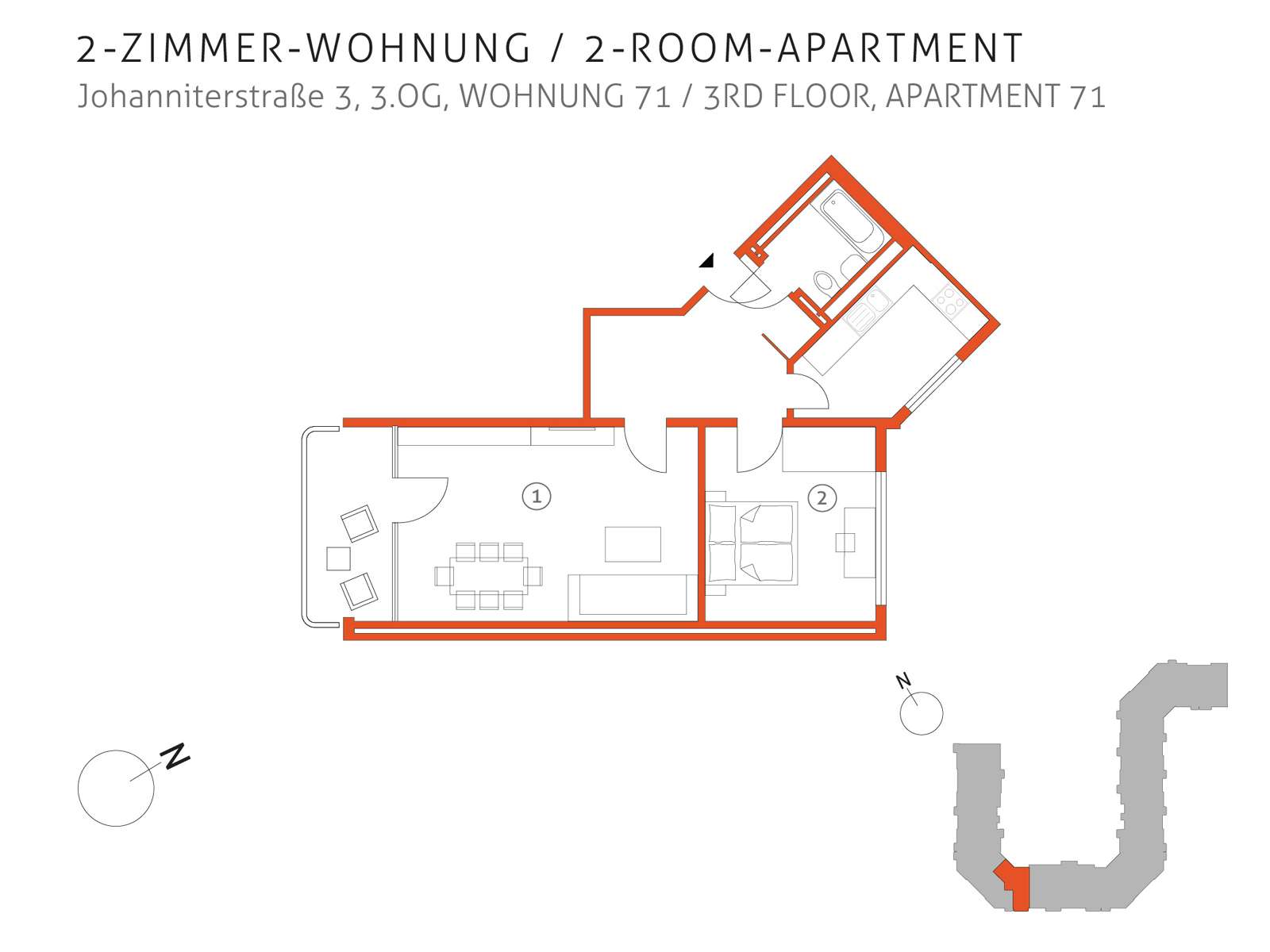 Grundriss 71 | Johanniterstraße