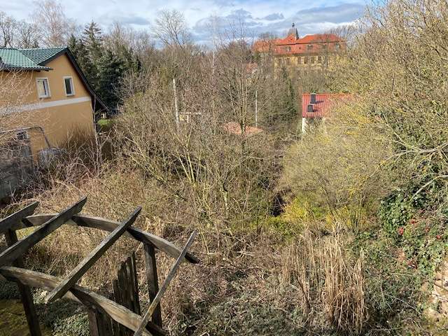Märchenhaftes Grundstück mit Gewölbekeller, Sandsteinwegen- und mauern!