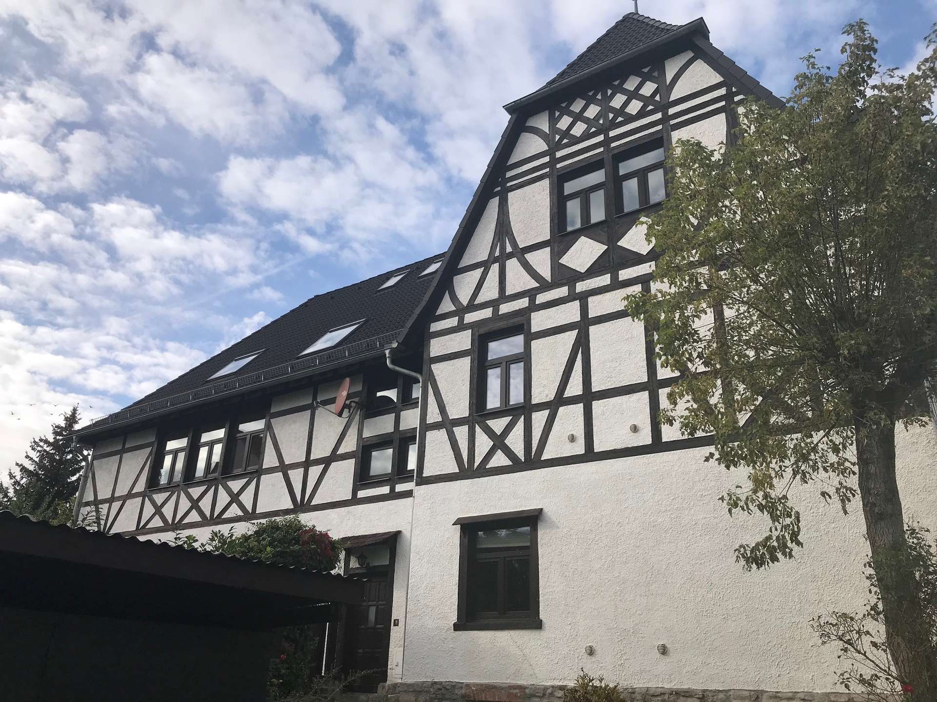Wohnen in einer Villa mit Blick über die Auenlandschaft!