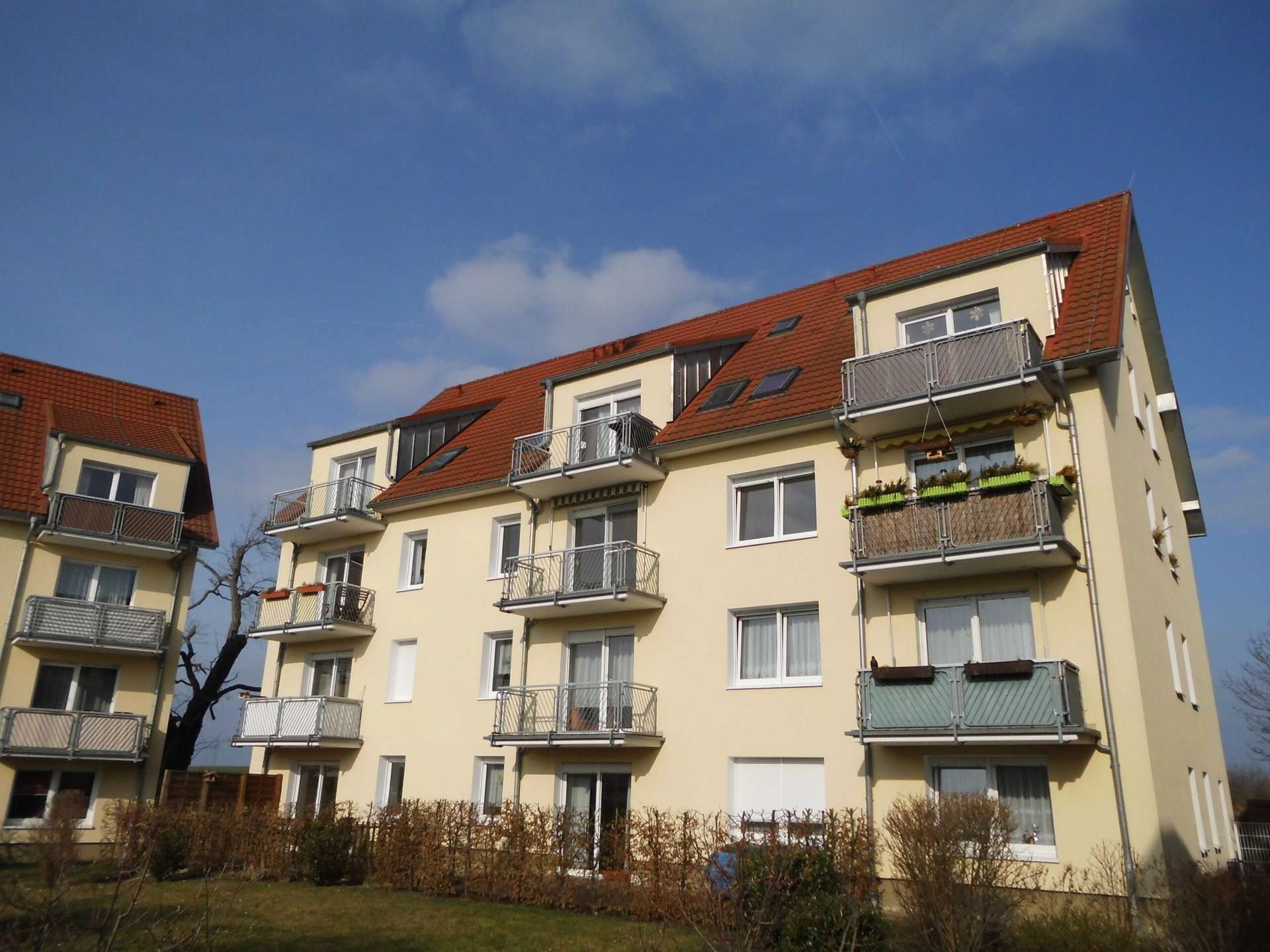 Singlewohnung mit Balkon ins Grüne!
