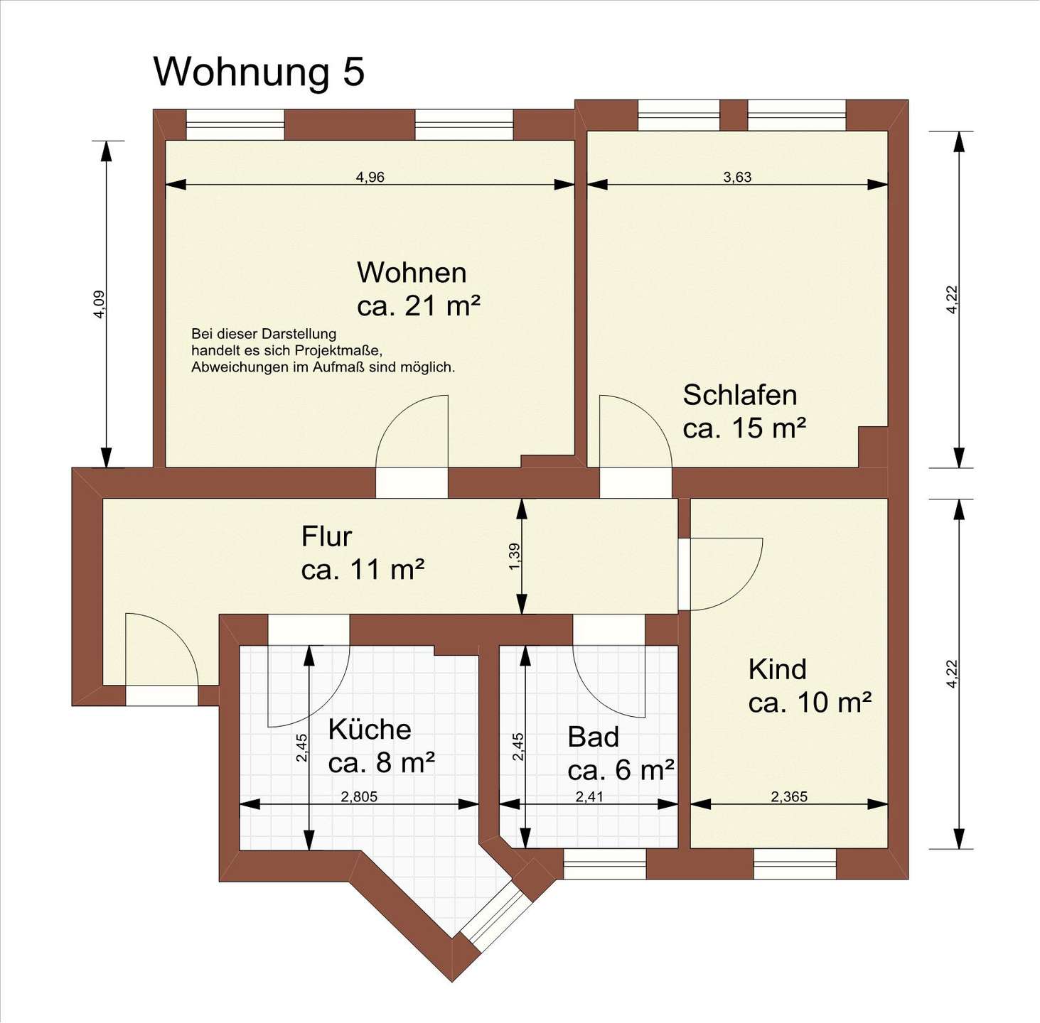 WG geeignet, in zentraler Lage! überarbeitet NaL 12.06.17