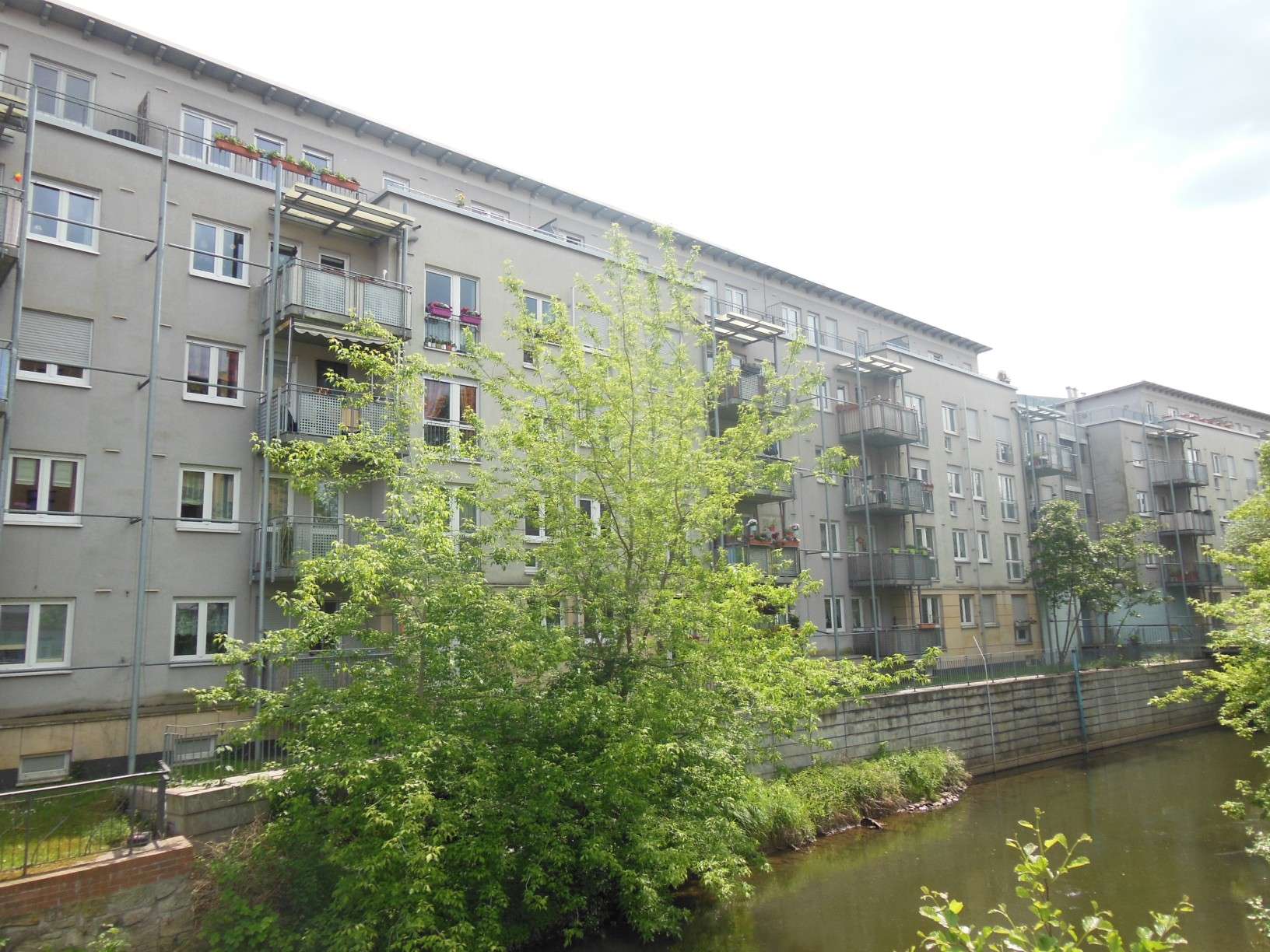 Stufenloser Zugang zum Aufzug, Parkett und Balkon!