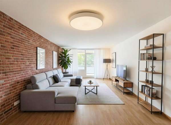 3 Zimmer und Balkon in den Innenhof - City trifft Natur