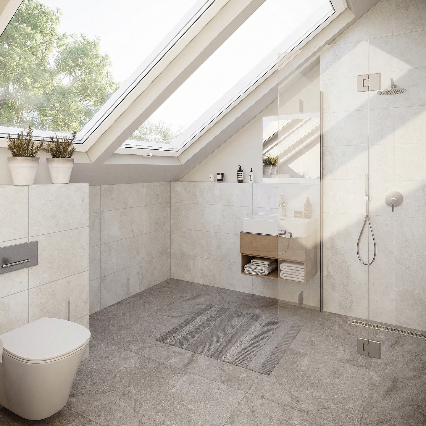 Moderne Dachgeschosswohnung mit KfW 40- QNG - Bild 3